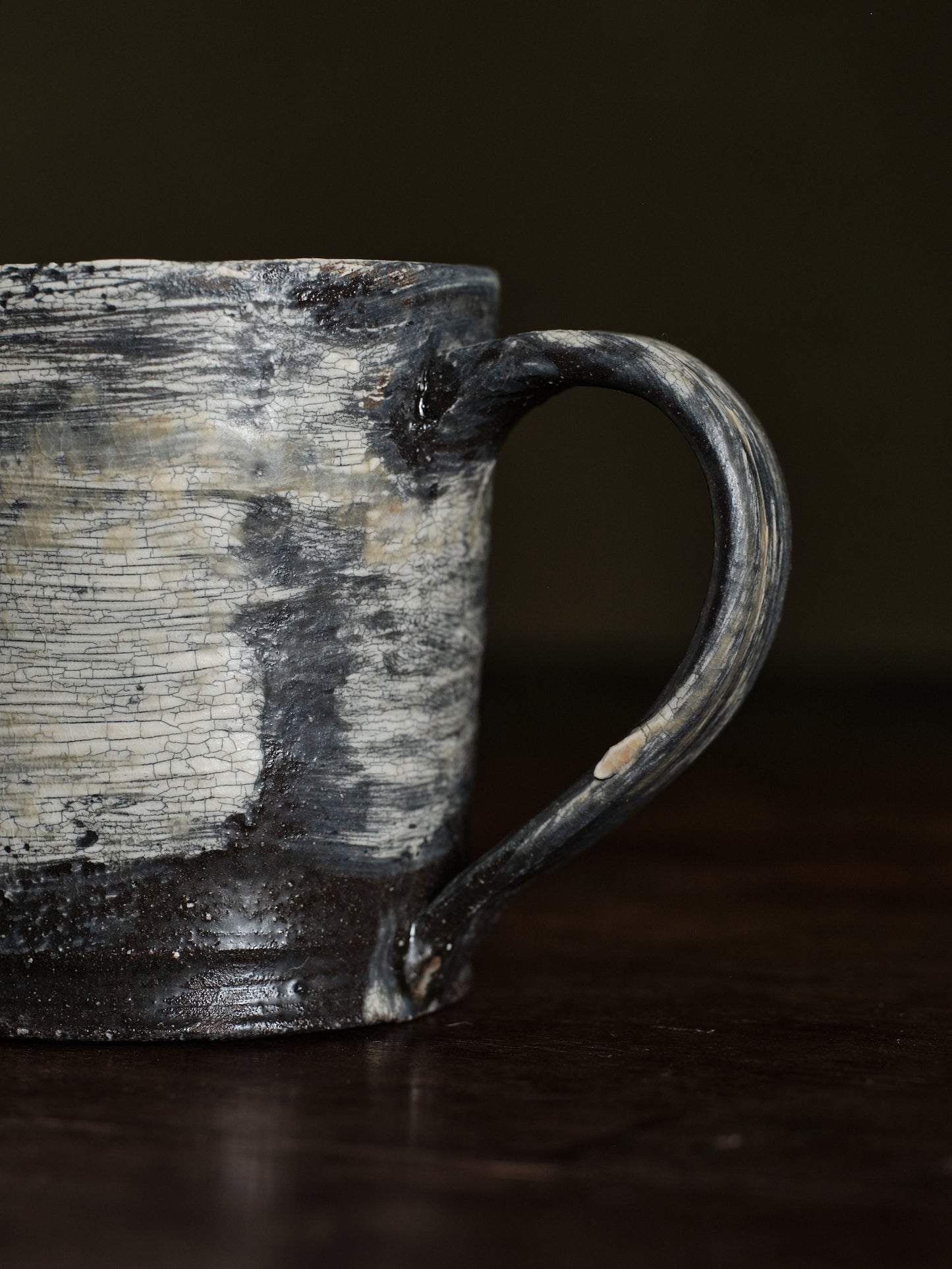 Atsushi Ogata | Hakeme Brush Pattern Mug Cup 