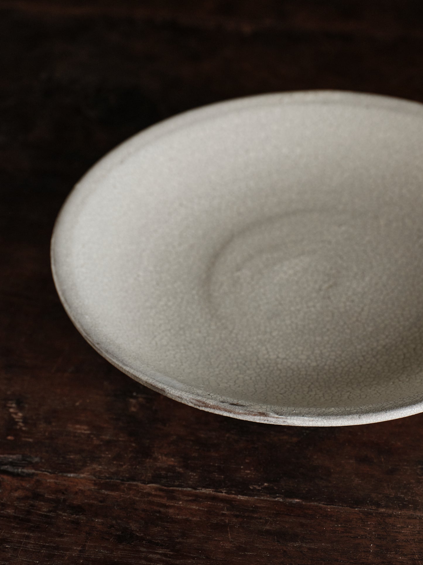 Atsushi Ogata | White Ceramic Hibite Plate M