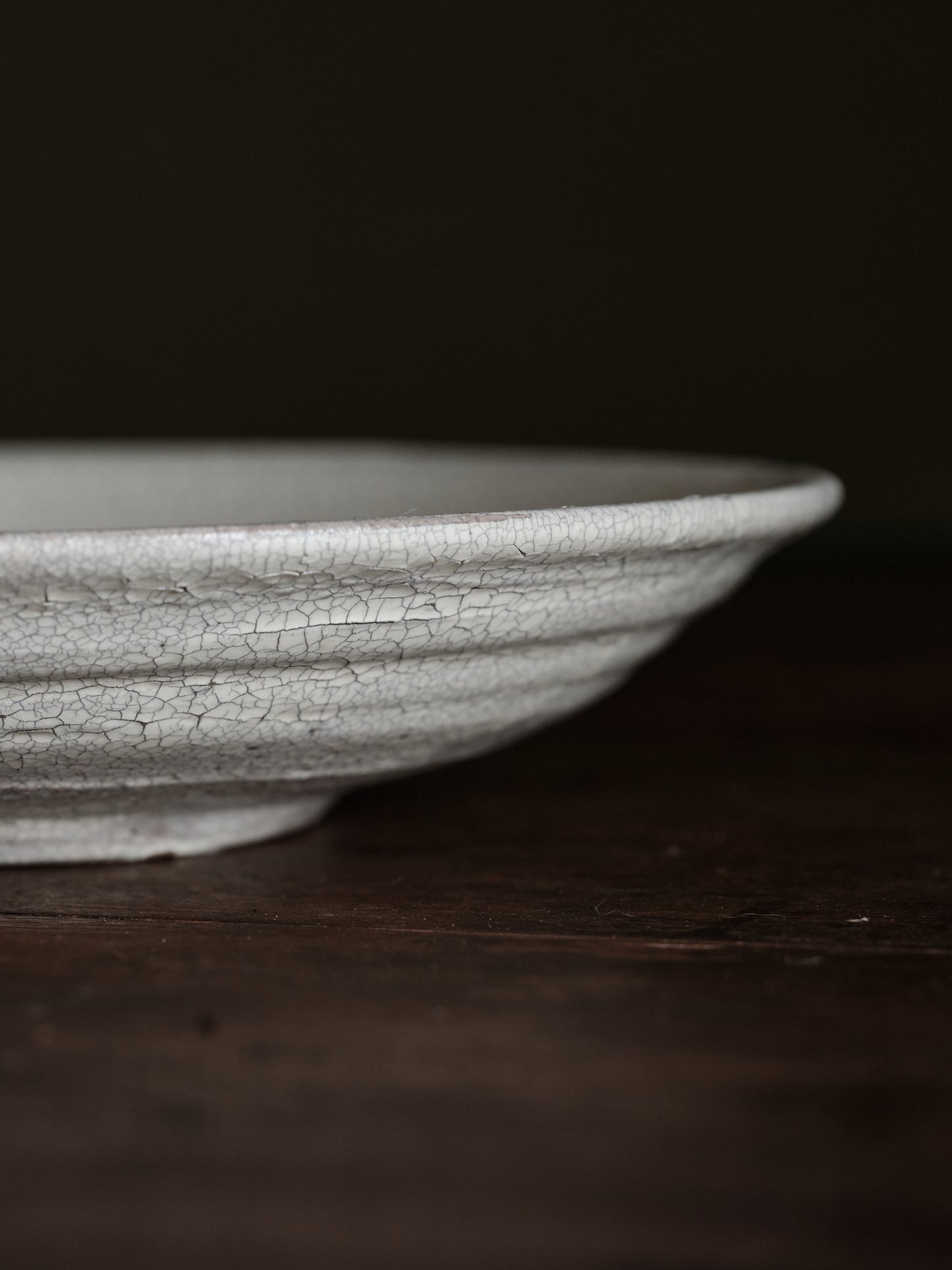 Atsushi Ogata | White Ceramic Hibite Plate M