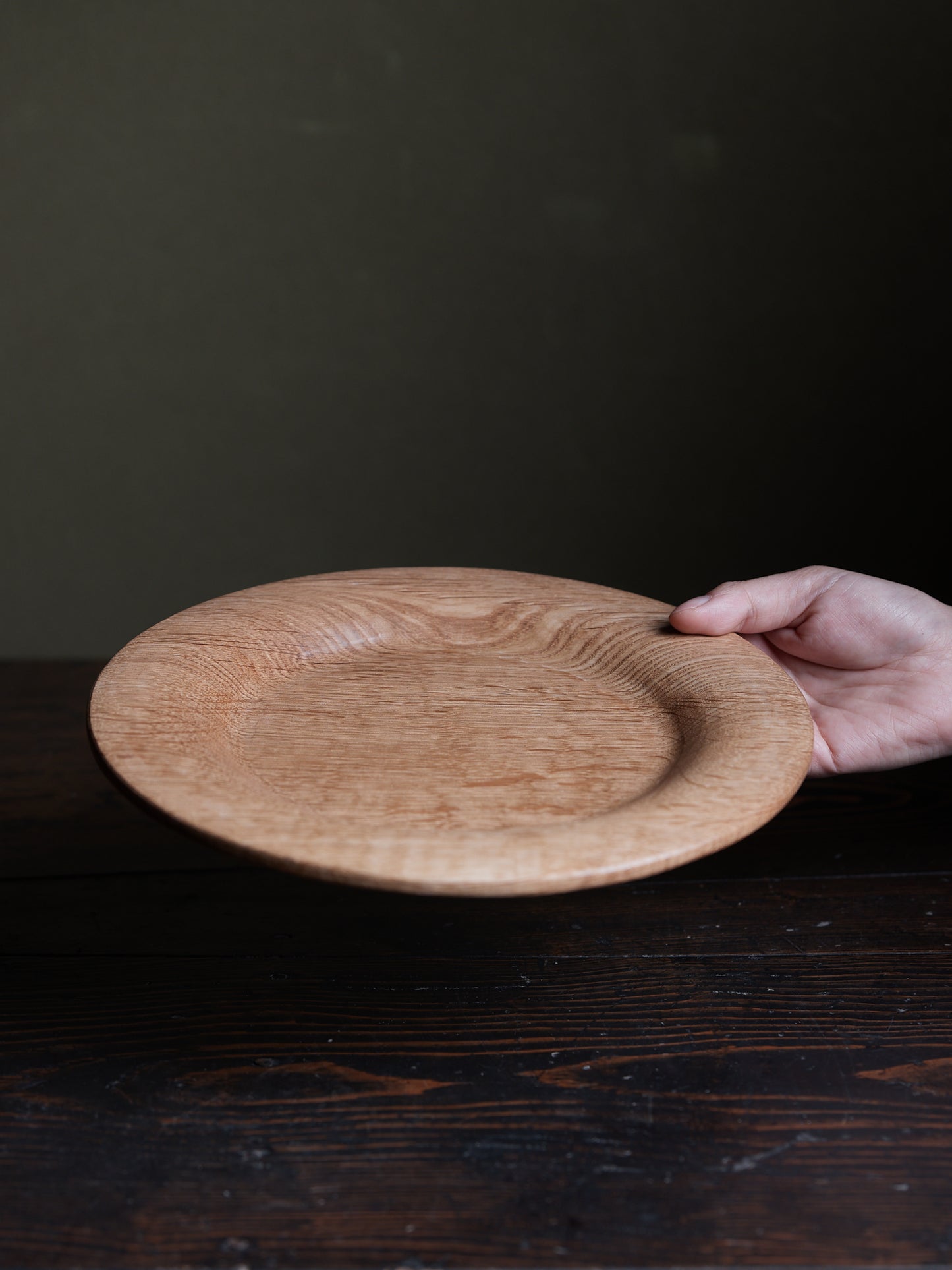 Gaku Nakazawa | Wooden rim plate - oak