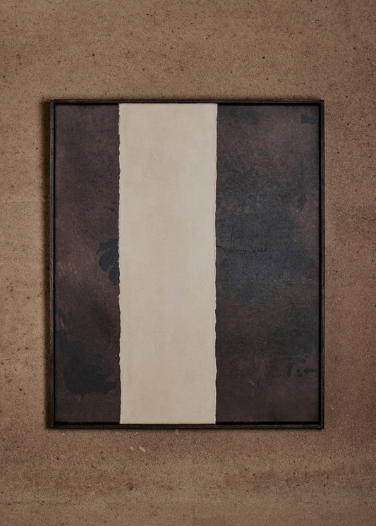 Alexandra Yan Wong | Untitled (Brown & White Stripe)