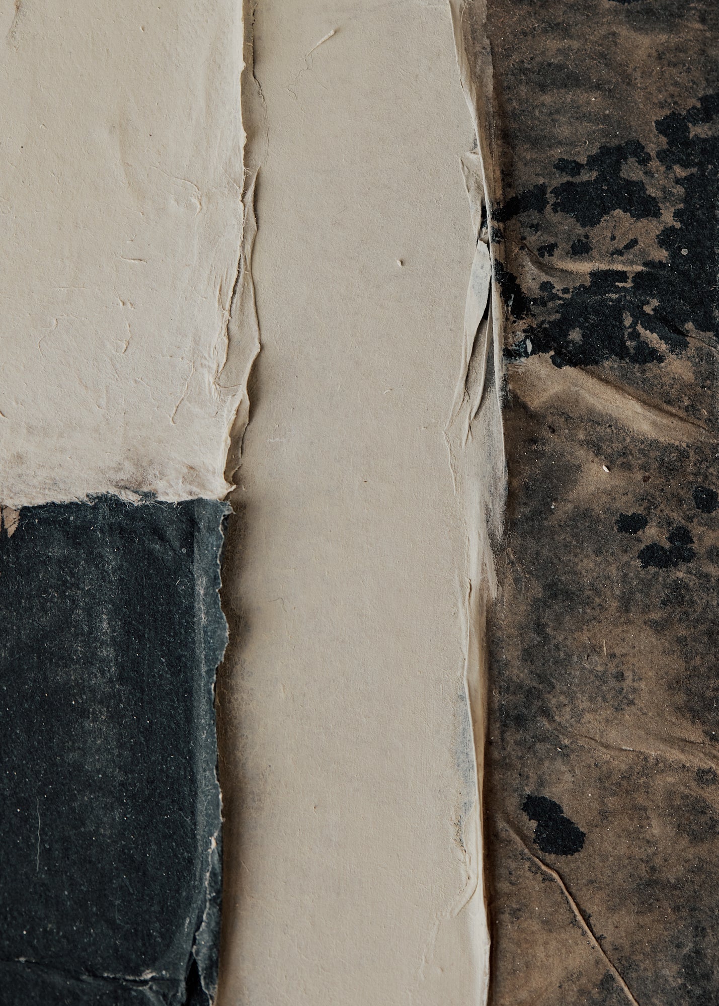 Alexandra Yan Wong | Untitled (Brown & White Collage)